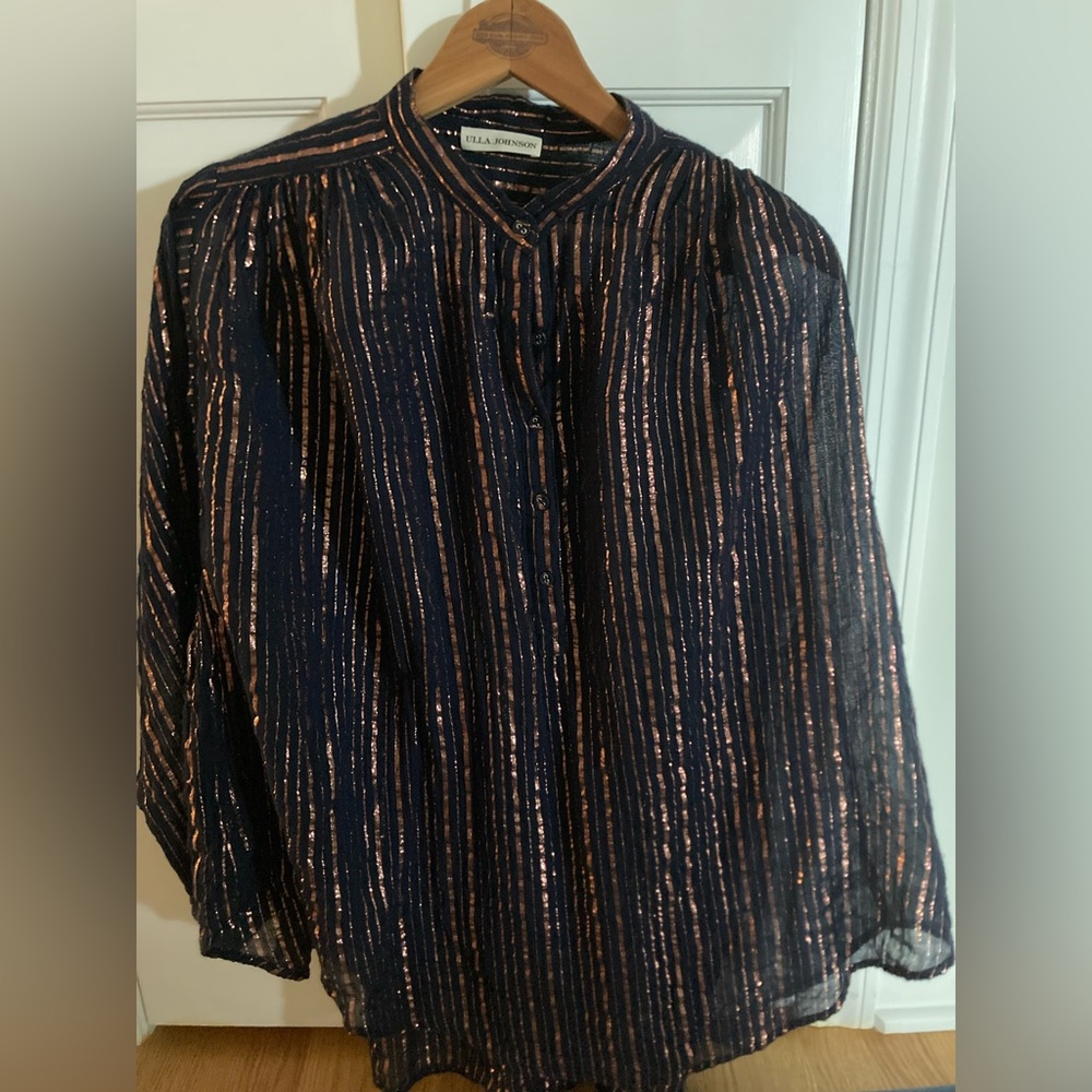 Beautiful Ulla Johnson tunic shirt/beach cover up!